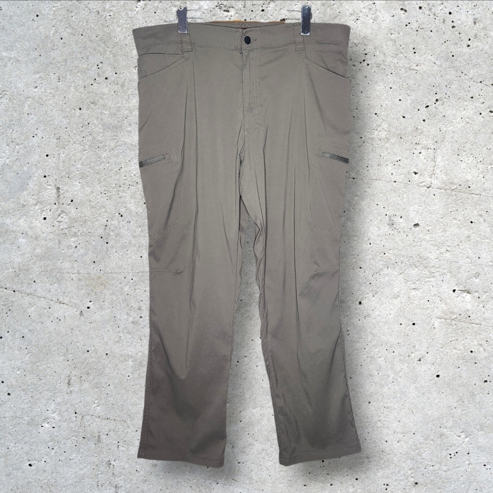 WRANGLER Brown Nylon Cargo Pants - 38x30 - Picture 2 of 9
